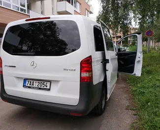 Vermietung Mercedes-Benz Vito Tourer Pro. Komfort, Premium, Minivan Fahrzeug zur Miete in der Tschechischen Republik ✓ Kaution Einzahlung von 600 EUR ✓ Versicherungsoptionen KFZ-HV, TKV, VKV Komplett, Ausland.