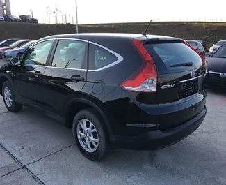 Vermietung Honda CR-V. Komfort, Crossover Fahrzeug zur Miete in Georgien ✓ Kaution Einzahlung von 1000 GEL ✓ Versicherungsoptionen KFZ-HV, TKV, VKV Plus, VKV Komplett, Insassen, Diebstahlschutz.