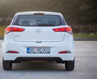 Benzin 1,2L Motor von Hyundai i20 2018 zur Miete in Budva.