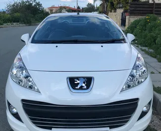 Autovermietung Peugeot 207cc Nr.1216 Automatisch in Paphos, ausgestattet mit einem 1,6L Motor ➤ Von Methoden auf Zypern.