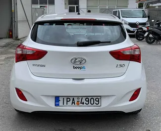 Autovermietung Hyundai i30 Nr.1258 Schaltgetriebe auf Kreta, ausgestattet mit einem 1,4L Motor ➤ Von Michail in Griechenland.