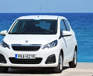 Autovermietung Peugeot 108 Nr.1457 Automatisch auf Rhodos, ausgestattet mit einem 1,0L Motor ➤ Von Yulia in Griechenland.