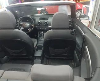 Mietwagen Audi A3 Cabrio 2017 in Griechenland, mit Benzin-Kraftstoff und 120 PS ➤ Ab 140 EUR pro Tag.