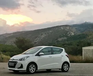 Mietwagen Hyundai i10 2018 in Griechenland, mit Benzin-Kraftstoff und 76 PS ➤ Ab 19 EUR pro Tag.