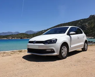 Mietwagen Volkswagen Polo 2018 in Griechenland, mit Benzin-Kraftstoff und 75 PS ➤ Ab 31 EUR pro Tag.