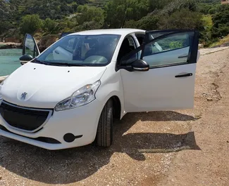 Diesel 1,4L Motor von Peugeot 208 2016 zur Miete auf Kreta.