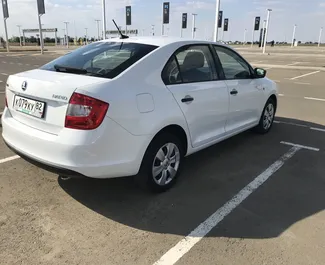 Skoda Rapid 2018 zur Miete verfügbar am Flughafen Simferopol, mit Kilometerbegrenzung 250 km/Tag.