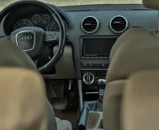 Vermietung Audi A3. Komfort, Premium Fahrzeug zur Miete in Montenegro ✓ Kaution Keine Kaution ✓ Versicherungsoptionen KFZ-HV, TKV, VKV Plus, Diebstahlschutz, Ausland.