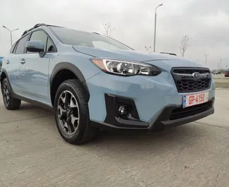 Innenraum von Subaru Crosstrek zur Miete in Georgien. Ein großartiges 5-Sitzer Fahrzeug mit Automatisch Getriebe.