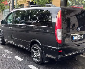 Frontansicht eines Mietwagens Mercedes-Benz Vito in Tiflis, Georgien ✓ Auto Nr.1306. ✓ Automatisch TM ✓ 6 Bewertungen.