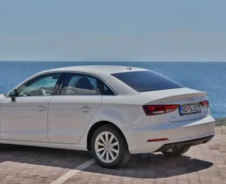 Mietwagen Audi A3 Sedan 2015 in Montenegro, mit Diesel-Kraftstoff und 85 PS ➤ Ab 30 EUR pro Tag.