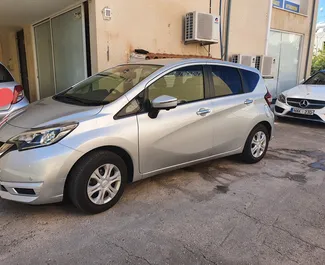 Mietwagen Nissan Note 2018 auf Zypern, mit Benzin-Kraftstoff und 110 PS ➤ Ab 36 EUR pro Tag.