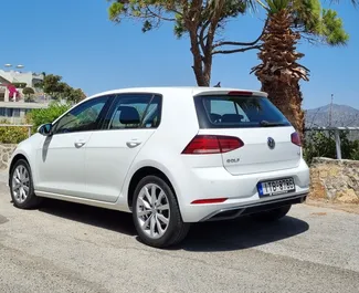 Benzin 1,0L Motor von Volkswagen Golf 2019 zur Miete auf Kreta.
