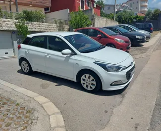 Mietwagen Hyundai i20 2018 in Montenegro, mit Benzin-Kraftstoff und 110 PS ➤ Ab 30 EUR pro Tag.