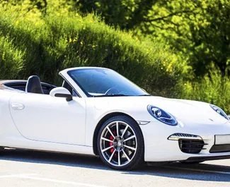 Mietwagen Porsche 911 Carrera S Cabrio 2014 in Montenegro, mit Benzin-Kraftstoff und 390 PS ➤ Ab 400 EUR pro Tag.