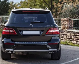 Vermietung Mercedes-Benz ML350. Komfort, Premium, SUV Fahrzeug zur Miete in Montenegro ✓ Kaution Einzahlung von 500 EUR ✓ Versicherungsoptionen KFZ-HV, Insassen, Diebstahlschutz.