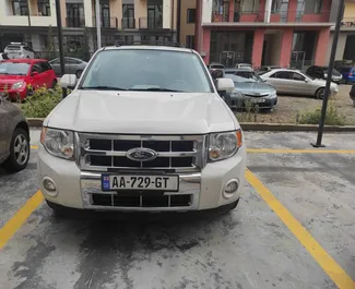 Frontansicht eines Mietwagens Ford Escape in Tiflis, Georgien ✓ Auto Nr.3163. ✓ Automatisch TM ✓ 0 Bewertungen.