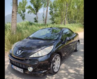 Mietwagen Peugeot 207cc 2010 in Montenegro, mit Benzin-Kraftstoff und 140 PS ➤ Ab 32 EUR pro Tag.