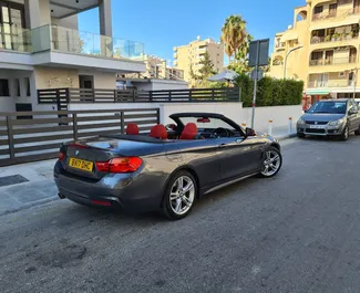 Mietwagen BMW 430i Cabrio 2018 auf Zypern, mit Diesel-Kraftstoff und  PS ➤ Ab 117 EUR pro Tag.