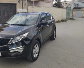 Frontansicht eines Mietwagens Kia Sportage in Baku, Aserbaidschan ✓ Auto Nr.3515. ✓ Automatisch TM ✓ 0 Bewertungen.