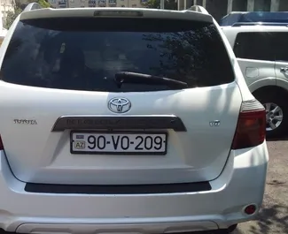 Mietwagen Toyota Highlander 2010 in Aserbaidschan, mit Benzin-Kraftstoff und  PS ➤ Ab 110 AZN pro Tag.