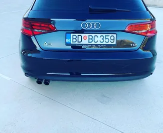 Audi A3 2015 zur Miete verfügbar in Rafailovici, mit Kilometerbegrenzung unbegrenzte.