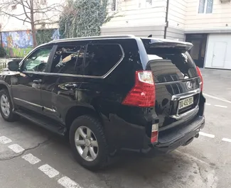 Vermietung Lexus GX460. Komfort, Premium, SUV Fahrzeug zur Miete in Georgien ✓ Kaution Keine Kaution ✓ Versicherungsoptionen KFZ-HV, TKV, VKV Plus, Insassen, Diebstahlschutz.