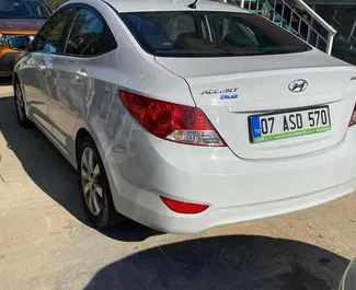 Autovermietung Hyundai Accent Blue Nr.3810 Automatisch am Flughafen Antalya, ausgestattet mit einem 1,6L Motor ➤ Von Sefa in der Türkei.