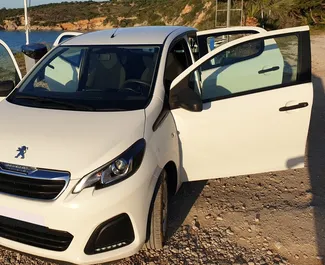Benzin 1,0L Motor von Peugeot 108 2021 zur Miete auf Kreta.
