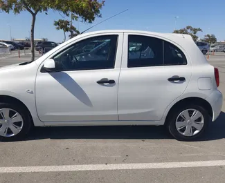 Autovermietung Nissan March Nr.4062 Automatisch in Larnaca, ausgestattet mit einem 1,2L Motor ➤ Von Panik auf Zypern.