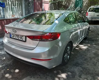 Vermietung Hyundai Elantra. Komfort, Premium Fahrzeug zur Miete in Georgien ✓ Kaution Einzahlung von 500 GEL ✓ Versicherungsoptionen KFZ-HV, VKV Plus, Diebstahlschutz.