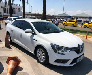 Mietwagen Renault Megane Sedan 2018 in der Türkei, mit Benzin-Kraftstoff und 115 PS ➤ Ab 30 USD pro Tag.