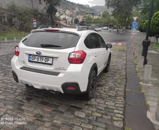 Vermietung Subaru Crosstrek. Komfort, SUV, Crossover Fahrzeug zur Miete in Georgien ✓ Kaution Keine Kaution ✓ Versicherungsoptionen KFZ-HV, TKV, VKV Plus, Insassen, Diebstahlschutz.