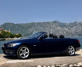 Benzin 2,0L Motor von BMW 3-series Cabrio 2014 zur Miete in Budva.