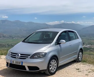 Autovermietung Volkswagen Golf Plus Nr.4558 Schaltgetriebe in Saranda, ausgestattet mit einem 1,9L Motor ➤ Von Rudina in Albanien.