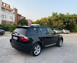 Mietwagen BMW X3 2008 in Albanien, mit Diesel-Kraftstoff und 190 PS ➤ Ab 50 EUR pro Tag.