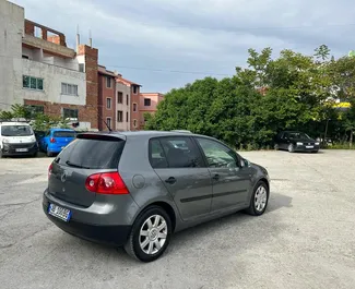 Mietwagen Volkswagen Golf 5 2007 in Albanien, mit Diesel-Kraftstoff und 90 PS ➤ Ab 26 EUR pro Tag.