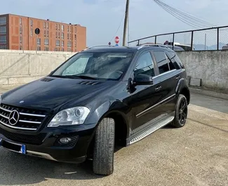 Autovermietung Mercedes-Benz ML320 Nr.4593 Automatisch in Tirana, ausgestattet mit einem 3,0L Motor ➤ Von Xhesjan in Albanien.