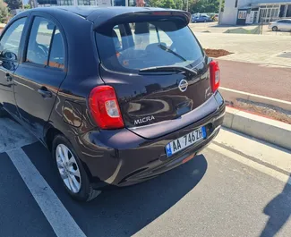 Mietwagen Nissan Micra 2015 in Albanien, mit Benzin-Kraftstoff und 98 PS ➤ Ab 25 EUR pro Tag.