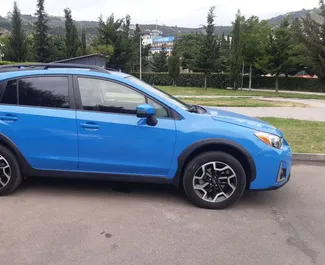 Vermietung Subaru Crosstrek. Komfort, SUV, Crossover Fahrzeug zur Miete in Georgien ✓ Kaution Keine Kaution ✓ Versicherungsoptionen KFZ-HV, TKV, VKV Plus, Insassen, Diebstahlschutz.