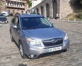 Vermietung Subaru Forester. Komfort, SUV, Crossover Fahrzeug zur Miete in Georgien ✓ Kaution Keine Kaution ✓ Versicherungsoptionen KFZ-HV, TKV, VKV Plus, Insassen, Diebstahlschutz.