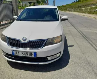 Autovermietung Skoda Rapid Nr.4628 Schaltgetriebe in Tirana, ausgestattet mit einem 1,6L Motor ➤ Von Artur in Albanien.