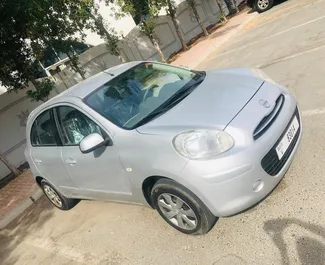 Autovermietung Nissan Micra Nr.4964 Automatisch in Dubai, ausgestattet mit einem 1,0L Motor ➤ Von Karim in VAE.