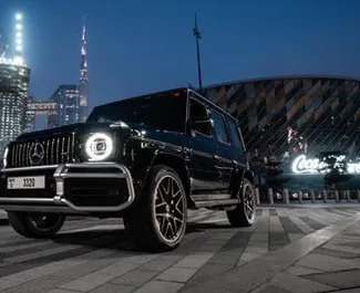 Autovermietung Mercedes-Benz G63 AMG Nr.4932 Automatisch in Dubai, ausgestattet mit einem 4,0L Motor ➤ Von Sheshan in VAE.