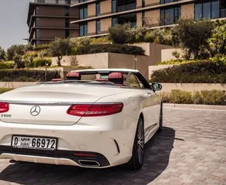 Autovermietung Mercedes-Benz S500 Cabrio Nr.4954 Automatisch in Dubai, ausgestattet mit einem 4,7L Motor ➤ Von Sheshan in VAE.