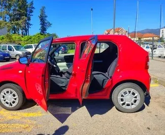 Frontansicht eines Mietwagens Suzuki Ignis in Budva, Montenegro ✓ Auto Nr.4403. ✓ Schaltgetriebe TM ✓ 0 Bewertungen.