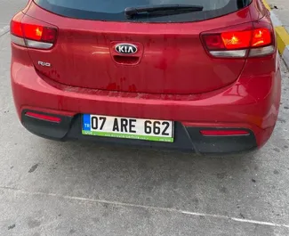 Autovermietung Kia Rio Nr.5075 Automatisch am Flughafen Antalya, ausgestattet mit einem 1,4L Motor ➤ Von Sefa in der Türkei.