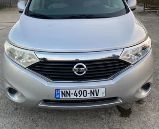 Frontansicht eines Mietwagens Nissan Quest in Kutaisi, Georgien ✓ Auto Nr.2291. ✓ Automatisch TM ✓ 0 Bewertungen.