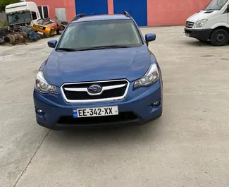 Frontansicht eines Mietwagens Subaru Crosstrek in Kutaisi, Georgien ✓ Auto Nr.5416. ✓ Automatisch TM ✓ 1 Bewertungen.