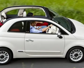 Hybride 1,0L Motor von Fiat 500 Cabrio 2021 zur Miete auf Kreta.